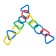 Developing toy "chain", 12 elements, crumb I