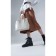 Bag-tout El Masta with a zipper, beige color