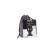 Anal plug Toyfa Popo Pleasure Cetus β, PVC, 68x130 mm, black color