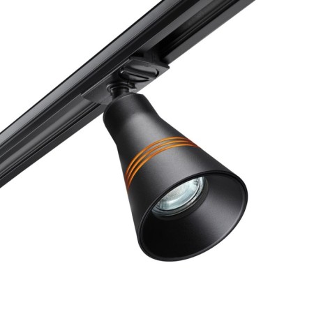 Sobit track lamp, 9W GU10, 1-F, black color-2