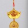Suspension Plastic "Golden ingot - hieroglyph wealth" 37 cm