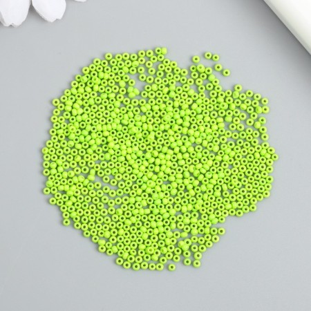 Glass bead 12/0 "lime" smooth No. 679 450 gr-2