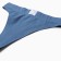 Brazillano cowards, blue color, size 48 (l)
