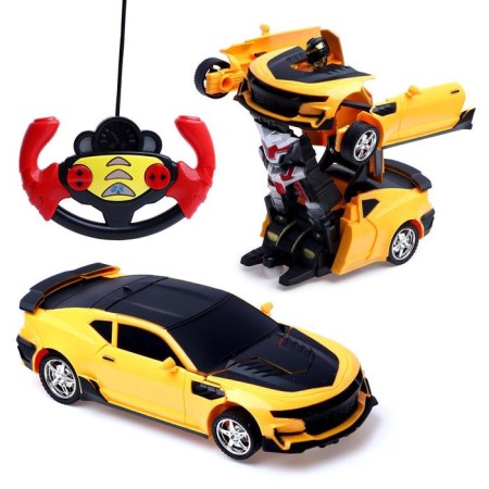 Robot radio -controlled "Autobot" is transformed, light and sound effects
