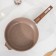 Granite Brown pan, d = 26 cm, anti -stick coating, removable handle, mix color