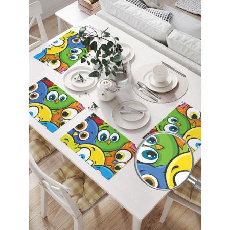 A set of napkins with a photo print, size 46x32 cm, 4 pcs to the UP-1