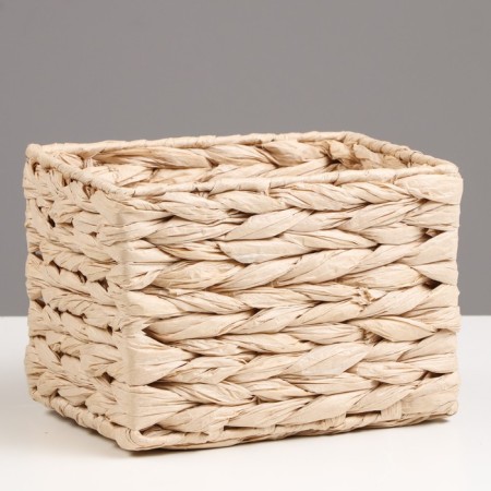Stelly basket "Kolos", 21x15x15 cm, beige