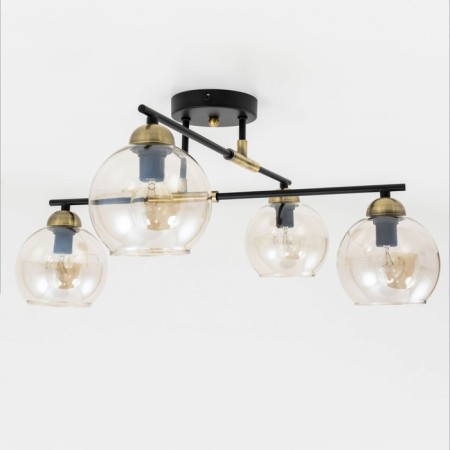 Ceiling chandelier "Henri" E14 4x60 watts-12