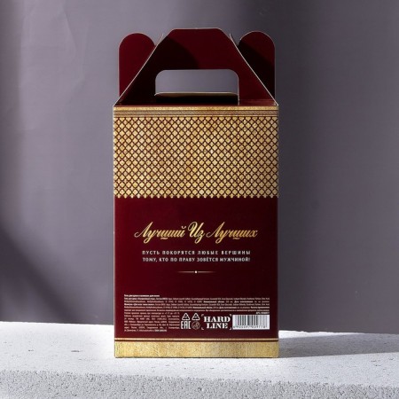 Set “First in All”, shower gel and hair shampoo in whiskey bottles, 2x250 ml-2