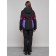 Ski jacket female winter, size 50, black color