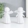 Souvenir Polystone "Baby Angel - Meeting" Snow White "mix 8.5x5x11.3 cm