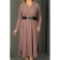Female dress, size 52, beige color
