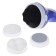 Body massage Luazon LEM-44, 5 nozzles, smooth adjustment, 220 V, white-blue