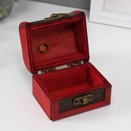 Casket wood chest "Blade" 6x5x8 cm-1