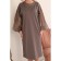 Female dress, size 50, beige color