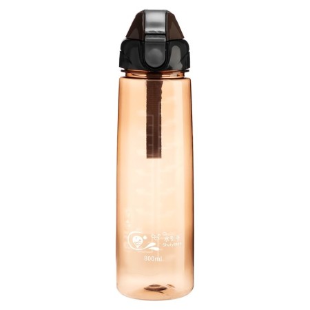 Water bottle, 800 ml, "ivi", brown