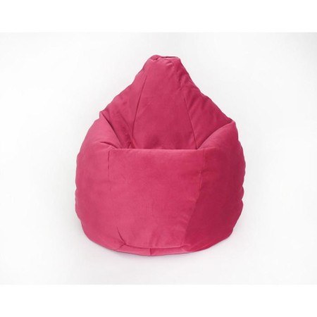 Mear-pear chair, size 90x70 cm, raspberry color, velor-1