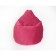 Mear-pear chair, size 90x70 cm, raspberry color, velor