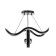 Lamp with DDD "Viva" LED 180W 3000-6000K Black 63x29x15-115 cm