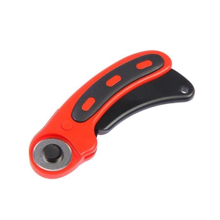 LOM discount knife, plastic case, blade-cloth, 28 mm + gift of roller blades-3 pcs.-5