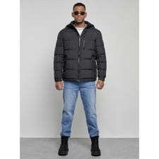 Sports male winter, size 58, black color