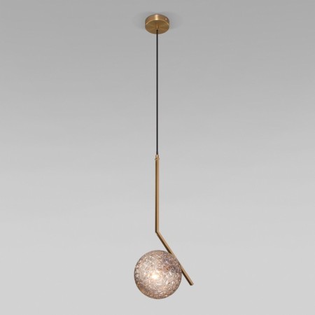 Suspended lamp with a shape ceiling, 60W, E14, 22x22 cm-2