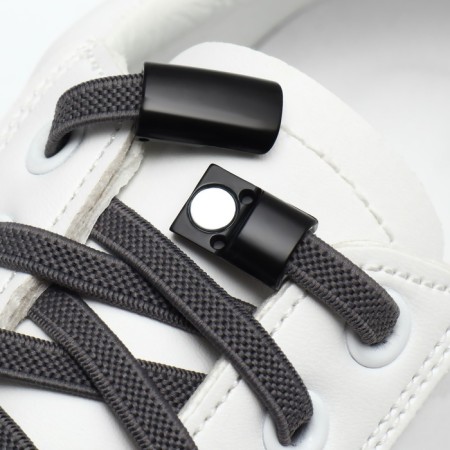 CLISTOR for laces, on magnet, steam, size 2.6 × 2 × 0.7 cm, black color is black-3