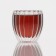 Glass glass with double walls "Riba", 250 ml