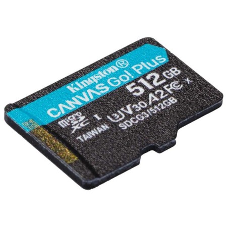 MicrosdxccC 512GB Kingston SDCG3/512GBSP Canvas GO! Plus W/O-1