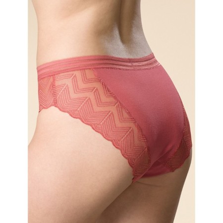 Women's underpants, size 48, red color-1
