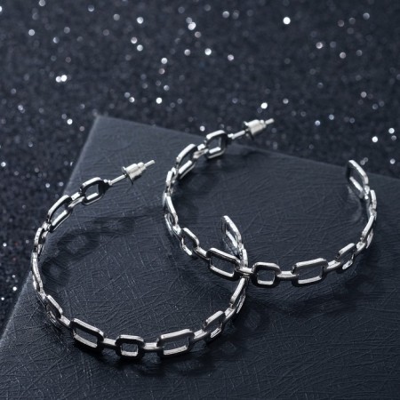 Red-rings "Geometry" Squares and rectangles, silver color, D = 4.5