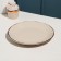 Plate "Pearl", d = 21 cm, beige, porcelain