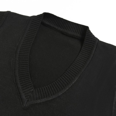 School vest for a boy, color black, height 140-146 cm-6