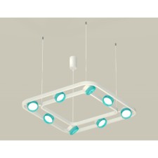 A set of suspended rotary lamp with composite crystal Ambrella Light, Traditional Diy, XB9177720