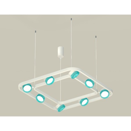 A set of suspended rotary lamp with composite crystal Ambrella Light, Traditional Diy, XB9177720