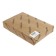 Binding cardboard 1.5 mm, 21 x 30 cm, 30 sheets, 950 g/m², gray