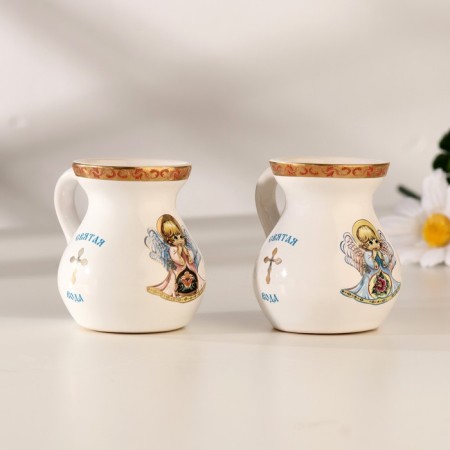 Mug for holy water "Prayer for women", 60 ml-4