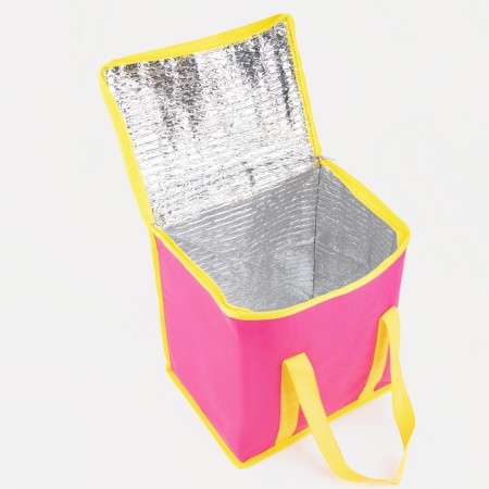 Thermosuma with zipper 18 liters, pink color-2