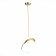 Suspension lamp ST LUCE. SL1164.313.01. Laico. 1x60 W, E27, 25x25x30 cm, brass color