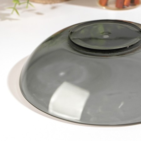 Deep plate Basilico. Lava Grey, 700 ml, d = 19 cm, gray color-2