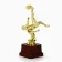 Award figure Cup "Football", C, gold, plastic stand, 18 x 9.5 x 6.5 cm