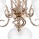 Ebby chandelier 5x60W E27 gold 46x46x88 (48) cm
