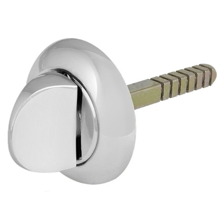 Rotary handle Fuaro HMR8x75 CP, chromium color, without notches