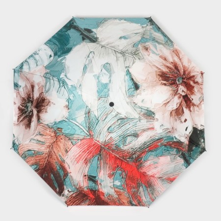 Mechanical “Fauna” umbrella, Eponge, 4 additions, 8 knitting needles, r = 48 cm, color mix-11