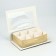 Box under 6 sweets with cells of "Happy holiday!" 14.8 x 9.5 x 3.5 cm