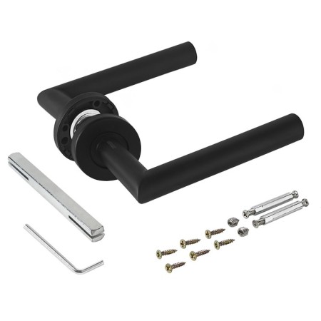 Separate pens set Allur 1801 SS BL, matte black color-2