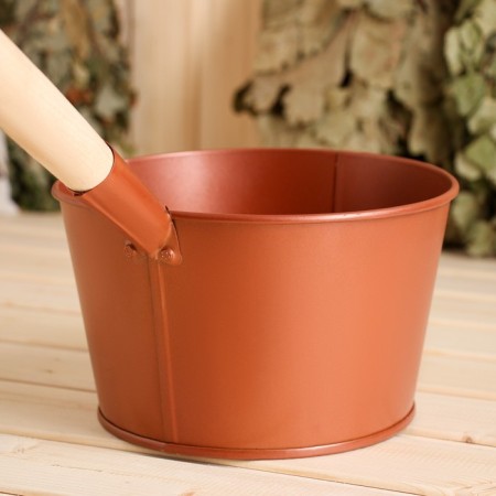 Bath bucket, 3.5 l, bronze-2