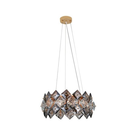 Crystal chandelier with Ambrella Light, Traditional, Tr5185, E14, Gold color-3