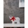 LED figure "Bear" 12 × 17 cm, acrylic, 20 LED, AAX2 batteries (not in the kit), white glow