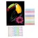 Set for creativity: mosaic with rhinestones and applique "Bird"